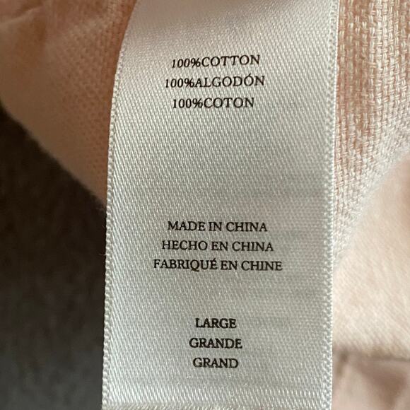 Rails Fairfax Button Down Short Sleeve Shirt Mens L Pink Cotton Casual - Picture 11 of 13